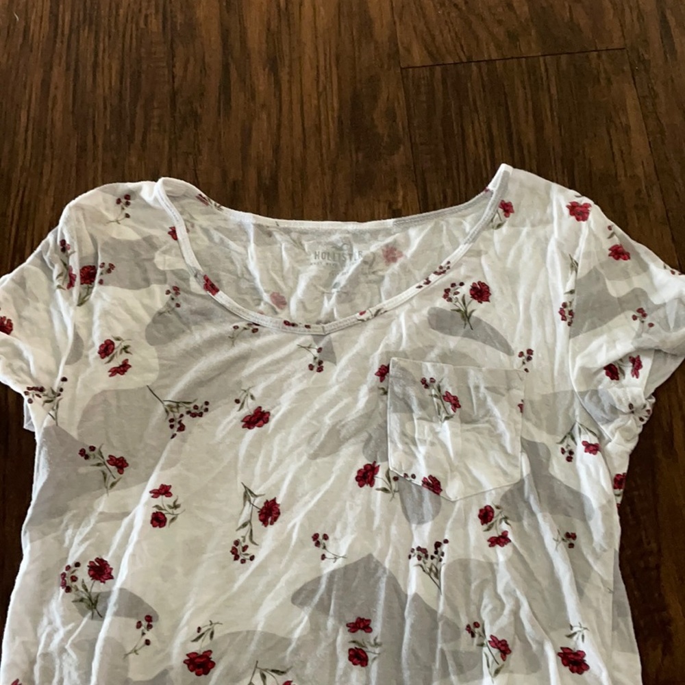Flower pattern Hollister shirts